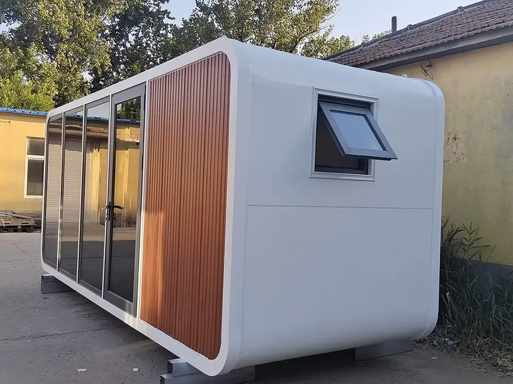 40FT Apple Cabin Luxury Modular Cabin Exterior View