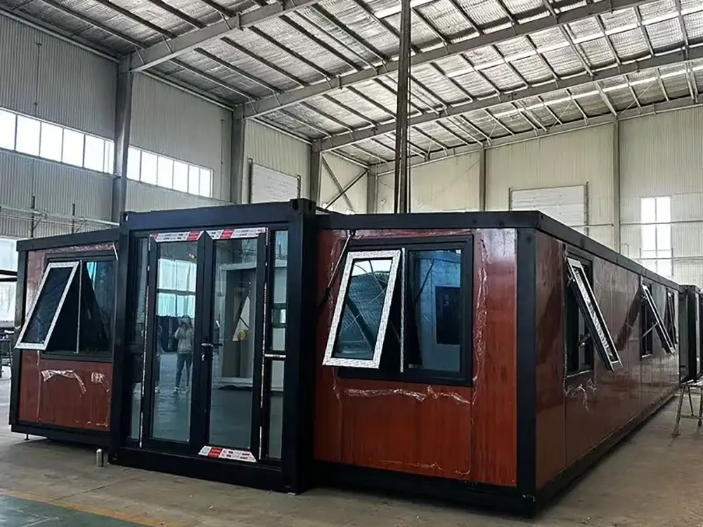 Modular Expandable Container House Layout