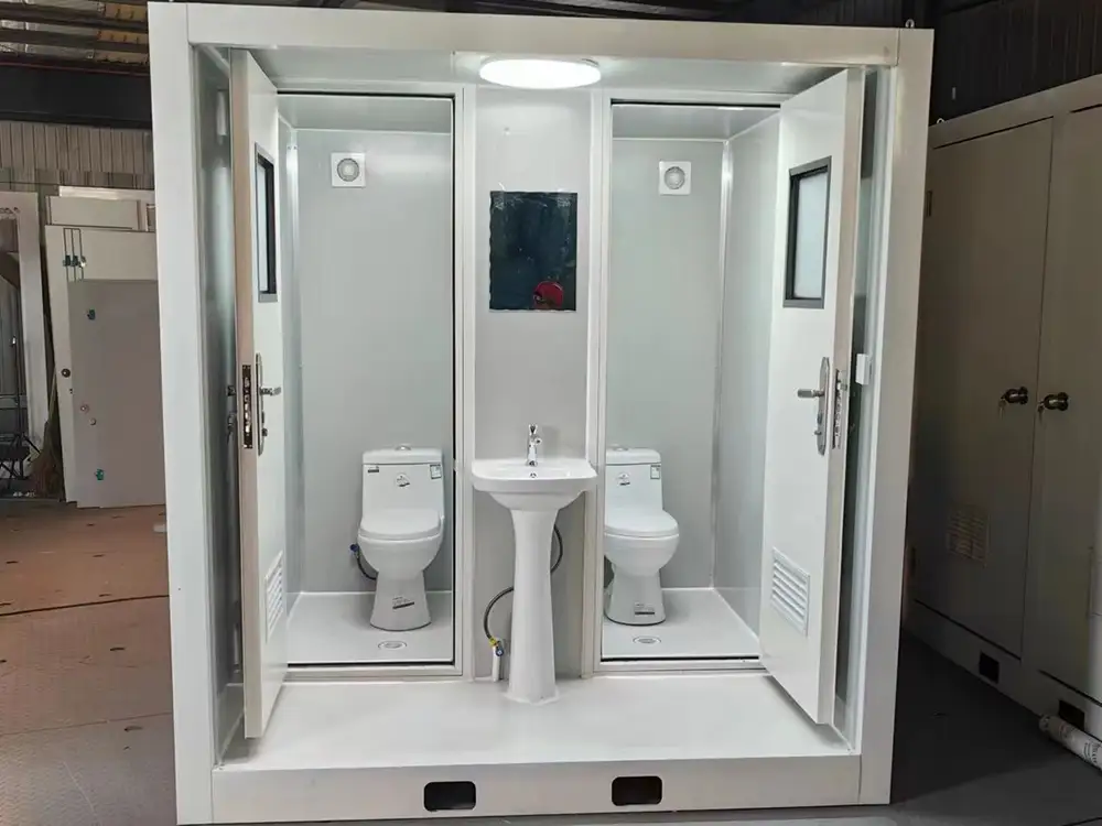 Containerized Ablution Block Installation