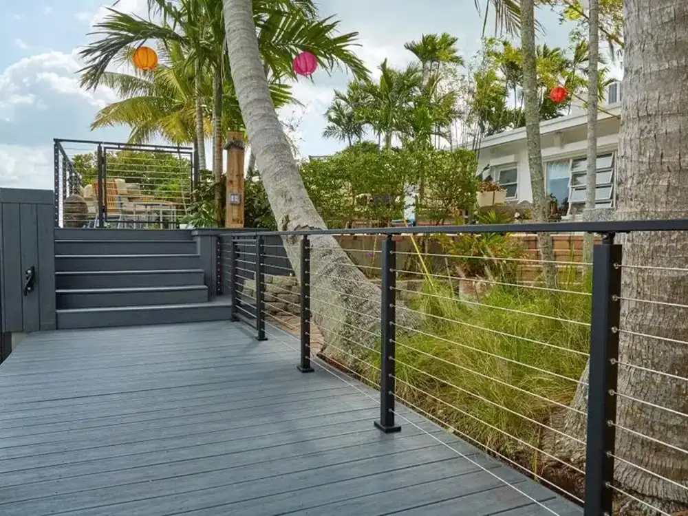 Black Balcony Railing