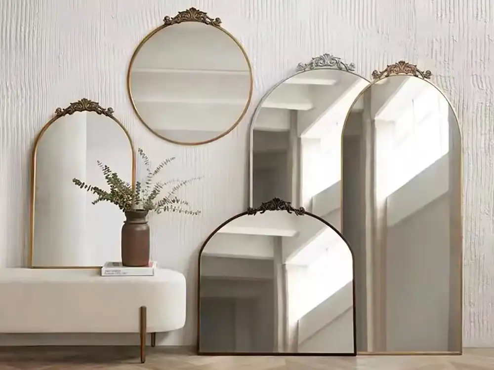 Vintage Mirror Glass