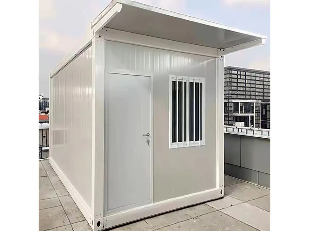 Two Bedroom Cabin Home Exterior Modern Design View