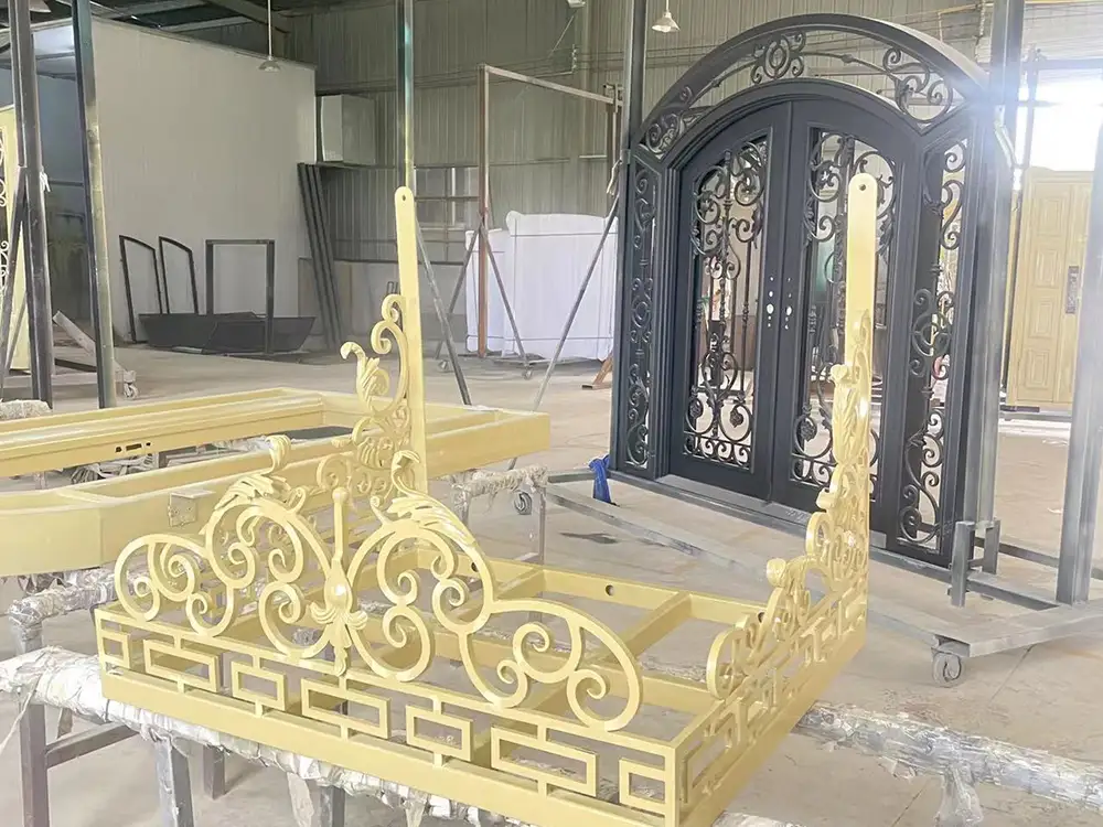 Wrought Iron Front Door