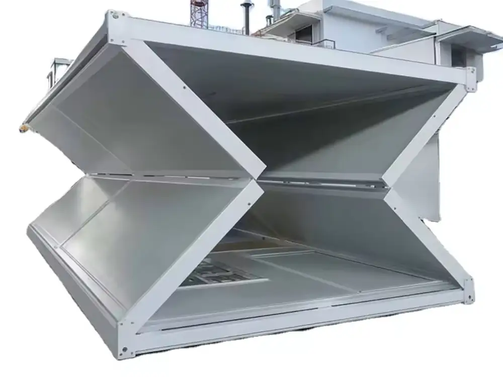 Compact Transportable Folding Container Home