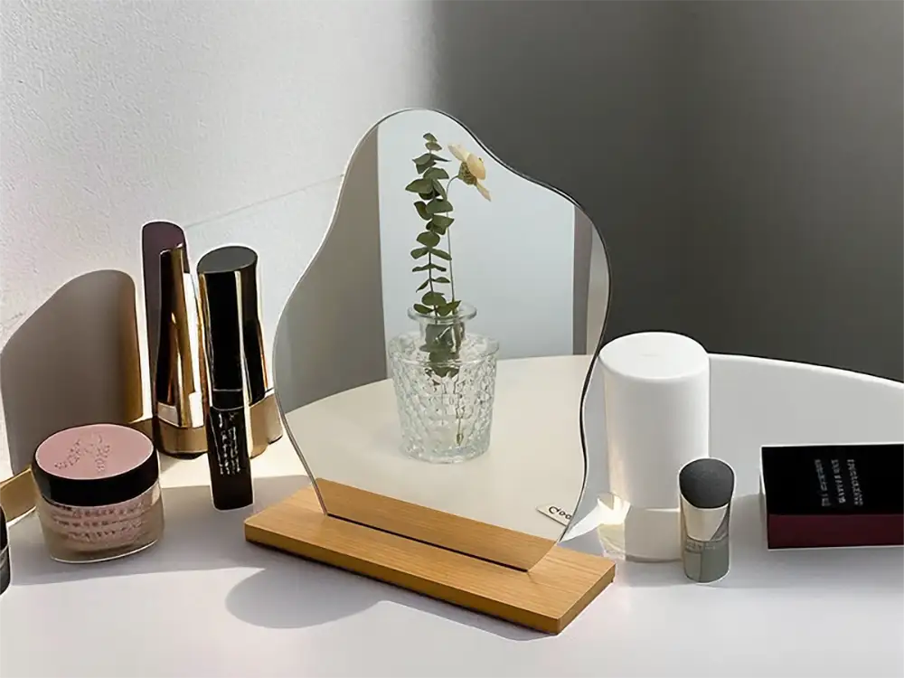 Frameless Glass Mirror