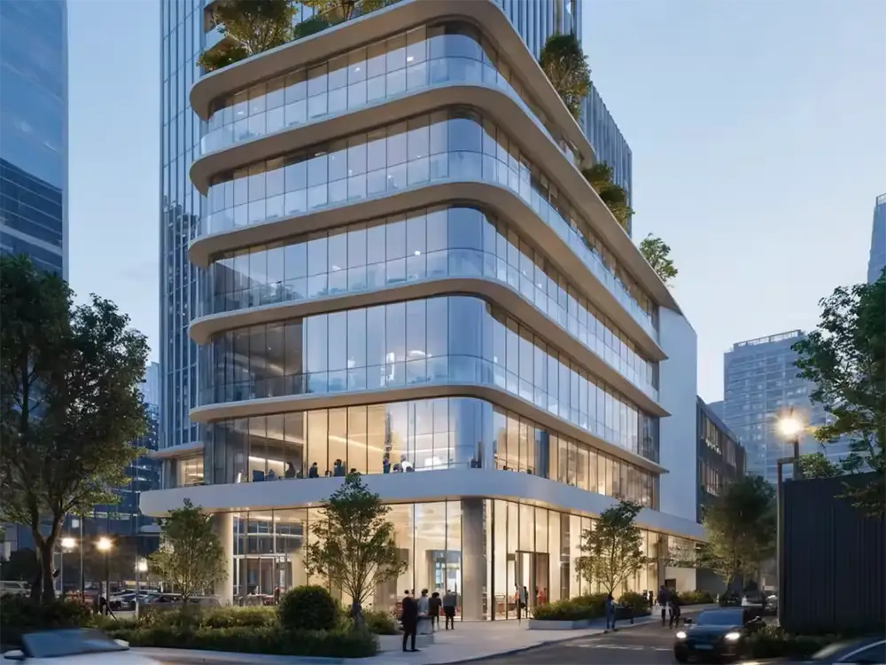 Glass Aluminium Curtain Wall