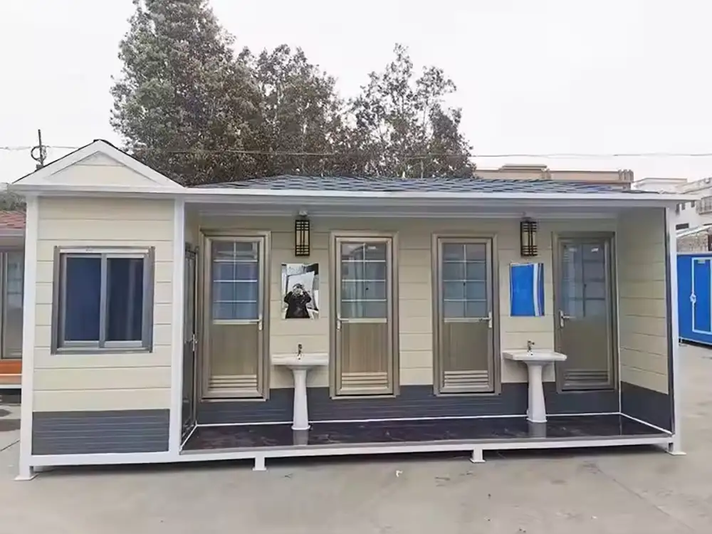 Outdoor Toilet Shower Combo Private Stall Design