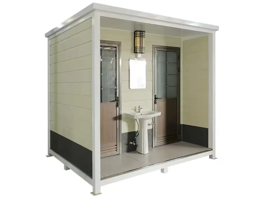 Luxury Portable Toliets with Shower Outdoor Bathroom Trailer Portable Washroom Restroom