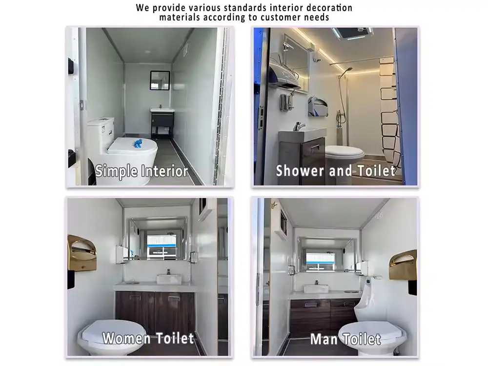 Mobile Toilet Shower Unit Event Use Environment