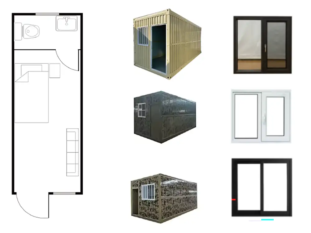 Quick Assembly Portable Container House