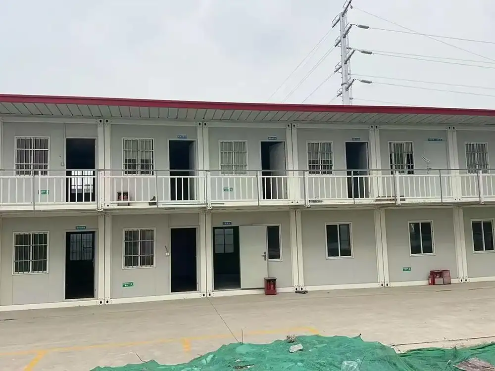 Portable Donga House Site Installation