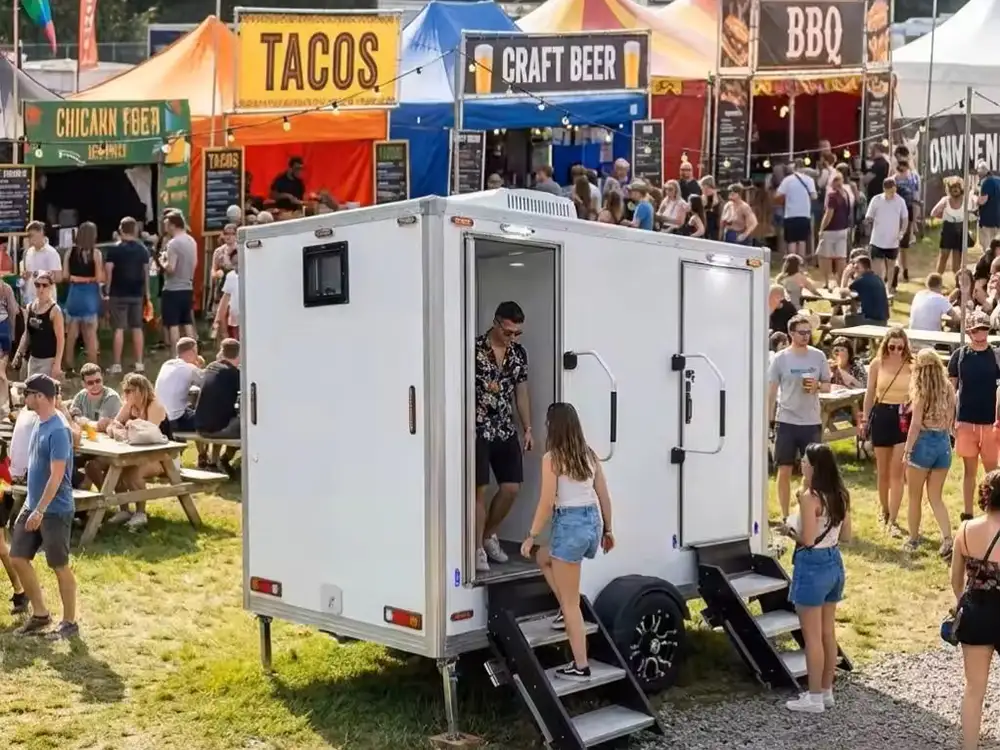 Public Use Portable Restroom Cabin