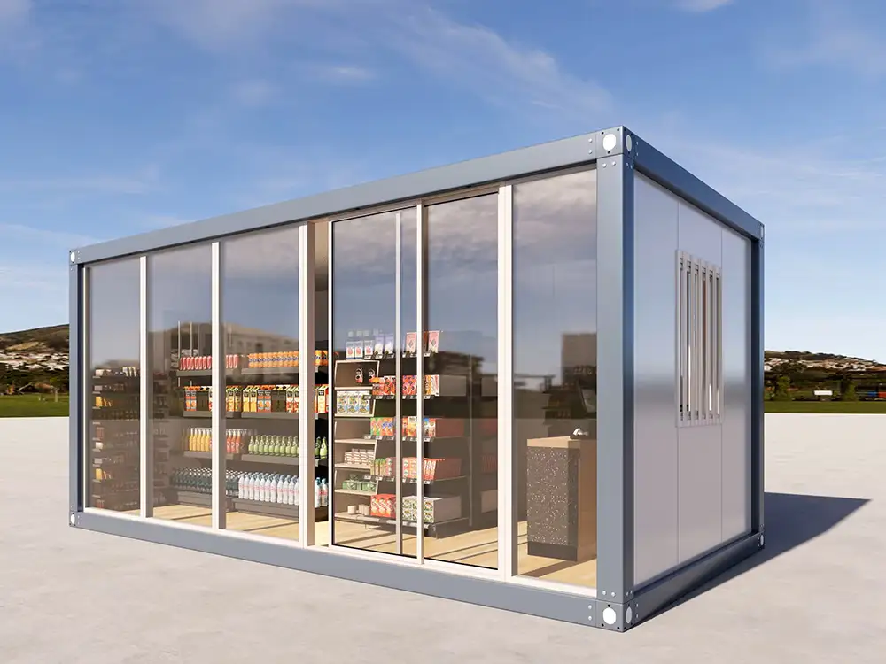 Steel Frame Prefab Porta Cabin Structure