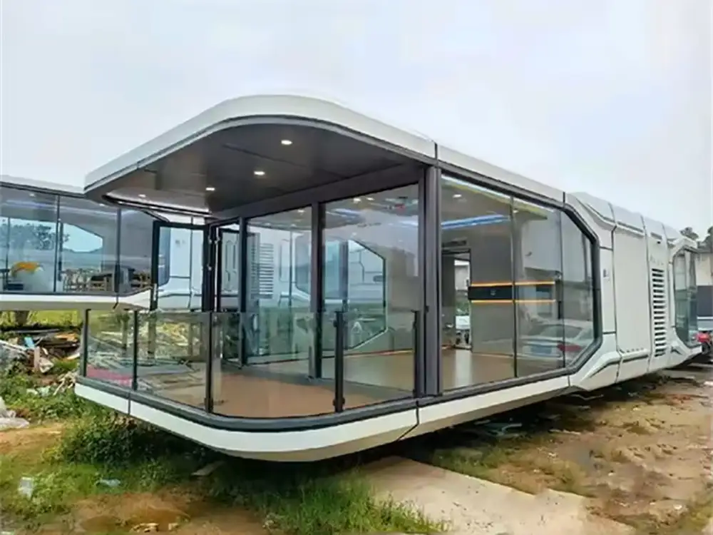 Modular Space Capsule Multi Unit Resort Layout Design