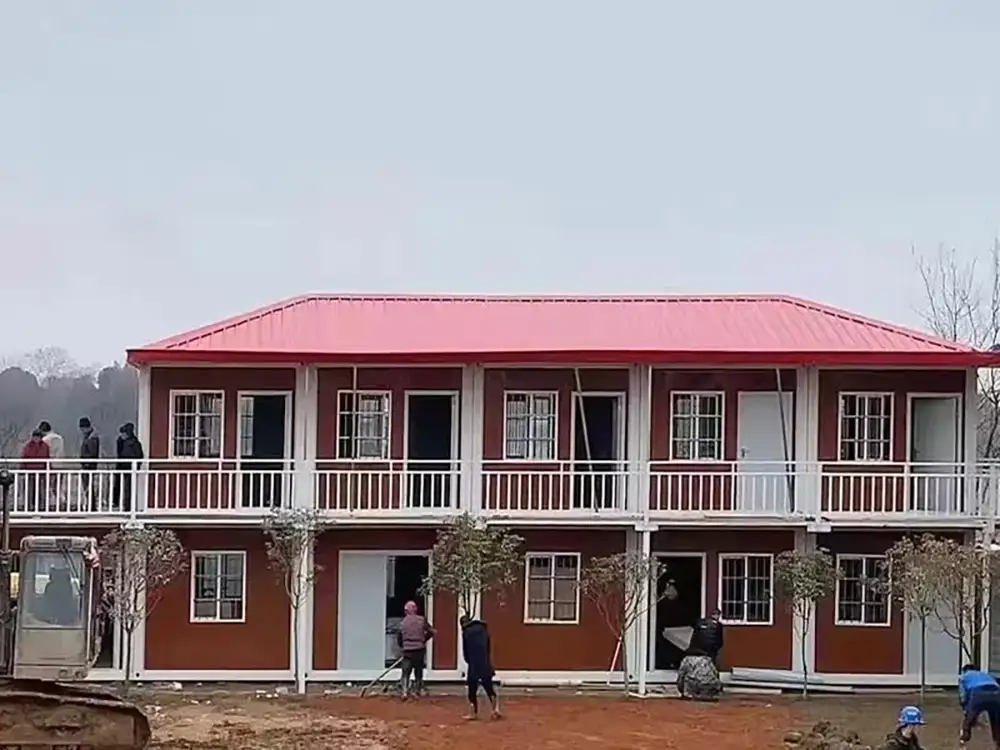 Slope Roof Prefab House