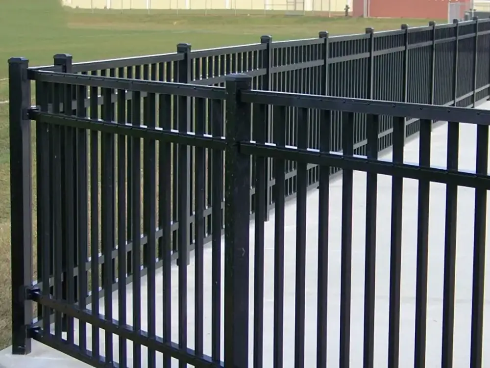 Spear Top Aluminum Fence