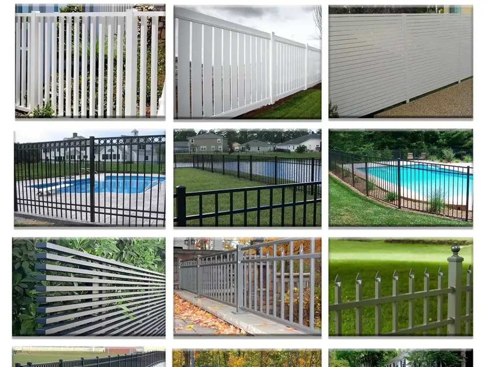 Spear Top Aluminum Fence