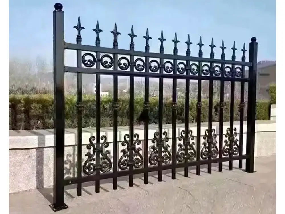 Galvanized Steel Picket Fencing Panels