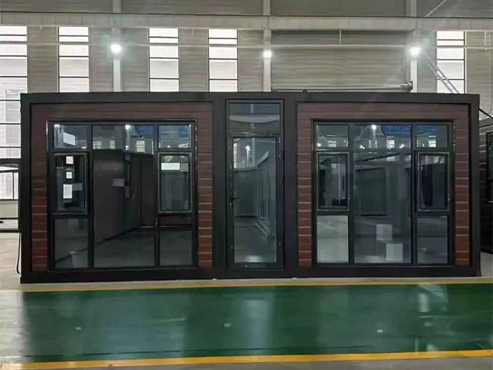 Two Storey Flat Roof House