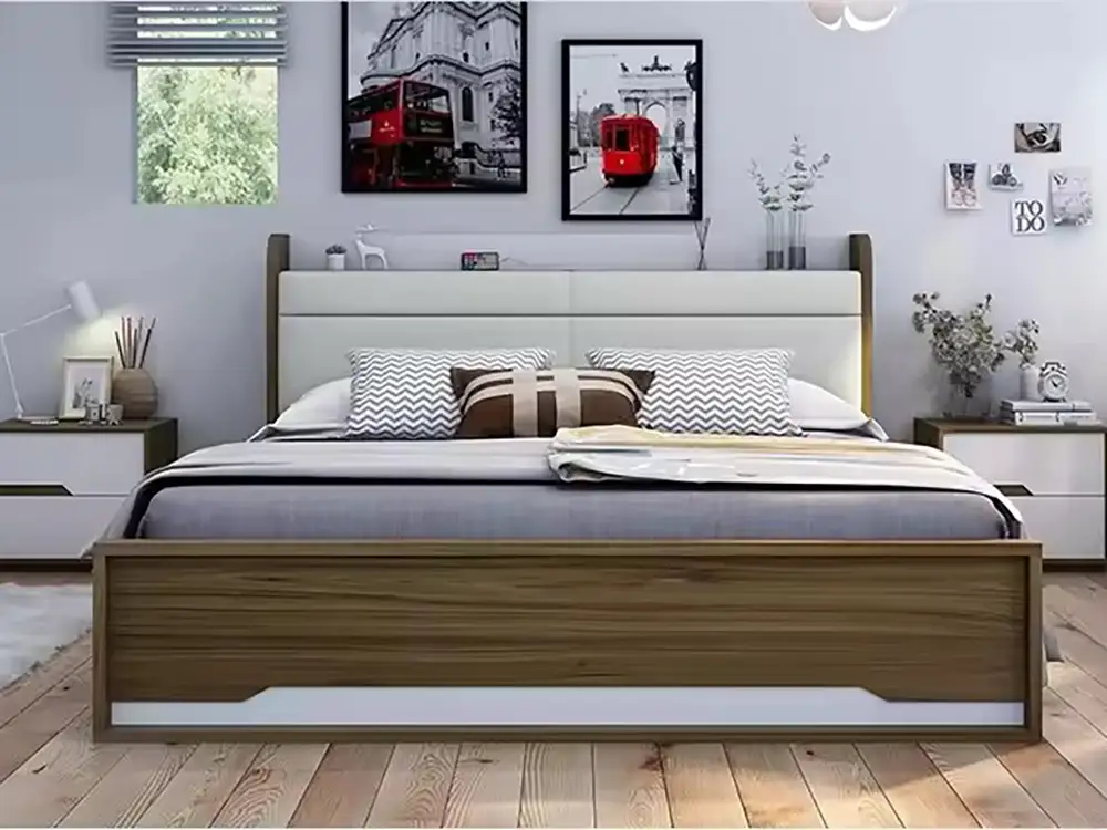 Upholstered Queen Bed